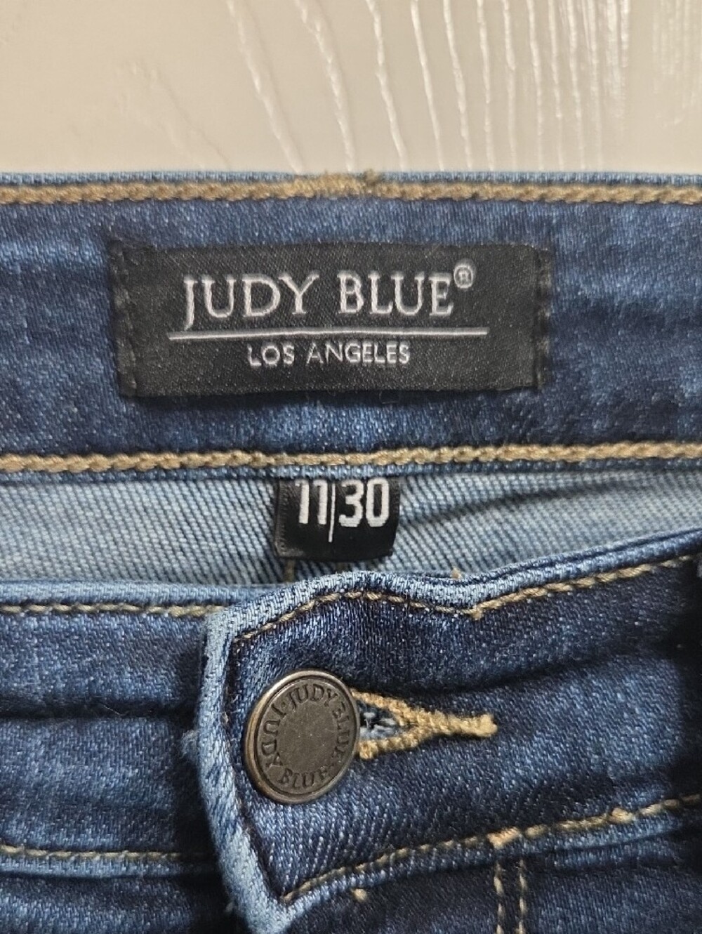 Judy Blue Crop Slim Leg Jeans - Picture 2 of 5